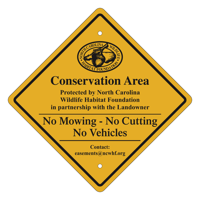 Conservation Easement Sign